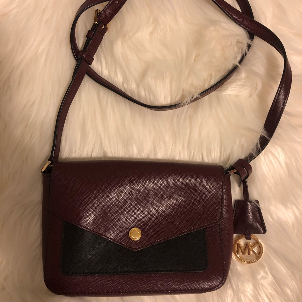 Michael Kors Leather Crossbody Bag